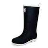 Модные новые длинные резиновые сапоги, водонепроницаемые, комплект для взрослых, высокие резиновые сапоги, женские резиновые сапоги для ходьбы