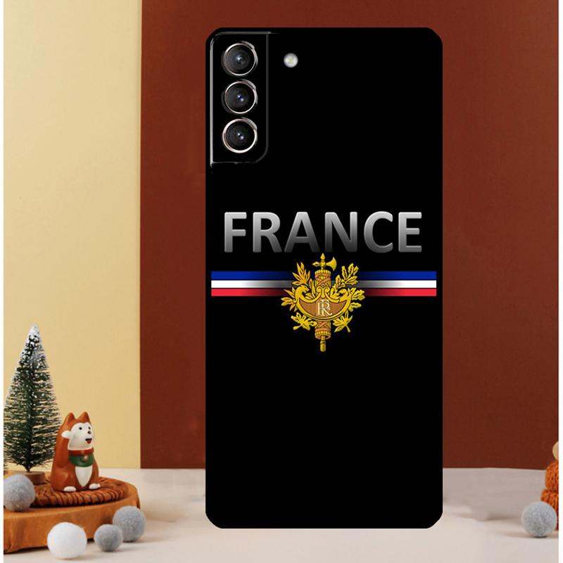 France National Flag Case For Samsung Galaxy S24 Ultra S20 S21 FE Note 10 20 Ultra S8 S9 S10 S22 S23 Plus Cover