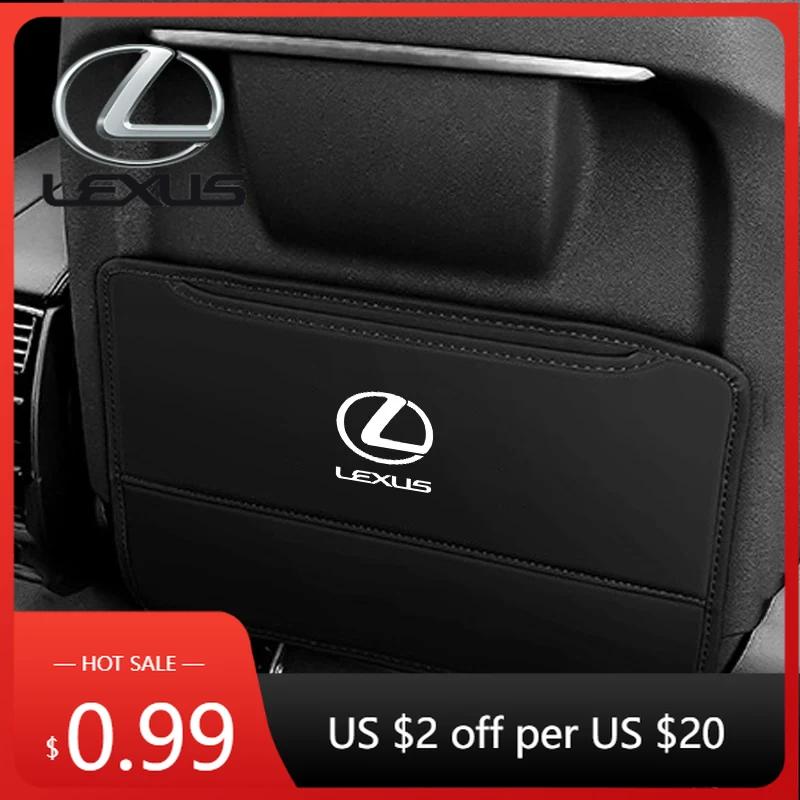 Interior Stickers Car Seat Back Anti-Kick Mat Protector Pad Cover For Lexus F SPORT ES RX NX LS UX LM LX GX LC RZ IS CT GS RC HS