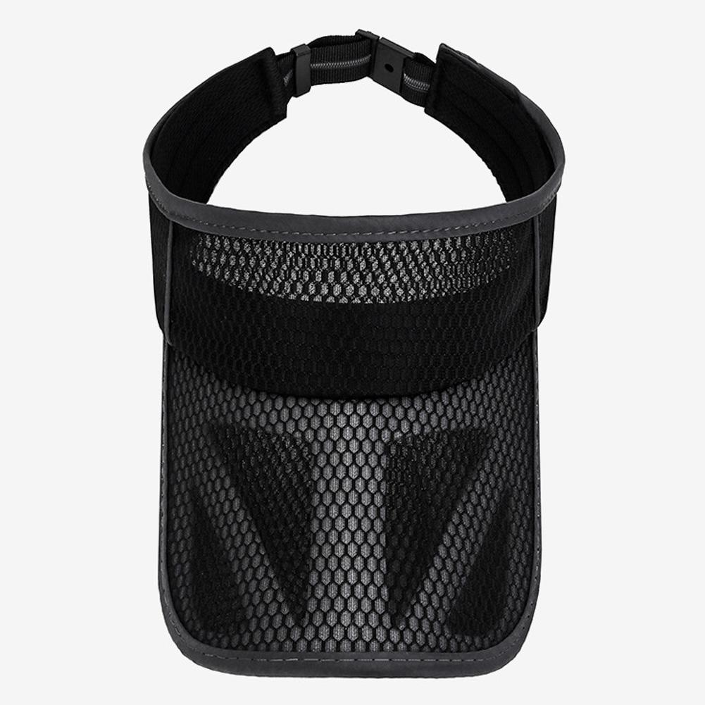 Adjustable Breathable Anti UV Empty Top Sun Visor Unisex Cap For Outdoor Sports Tennis Golf Running Beach Travel Party