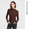 Women's Cashmere Blend Half-High Collar Knit Sweater