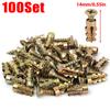 Serrated Expansion Tube Screw Set Door Hinge Repair Fixed Screws Thread Wall Anchor Cabinet Fasteners for Concrete Drywall