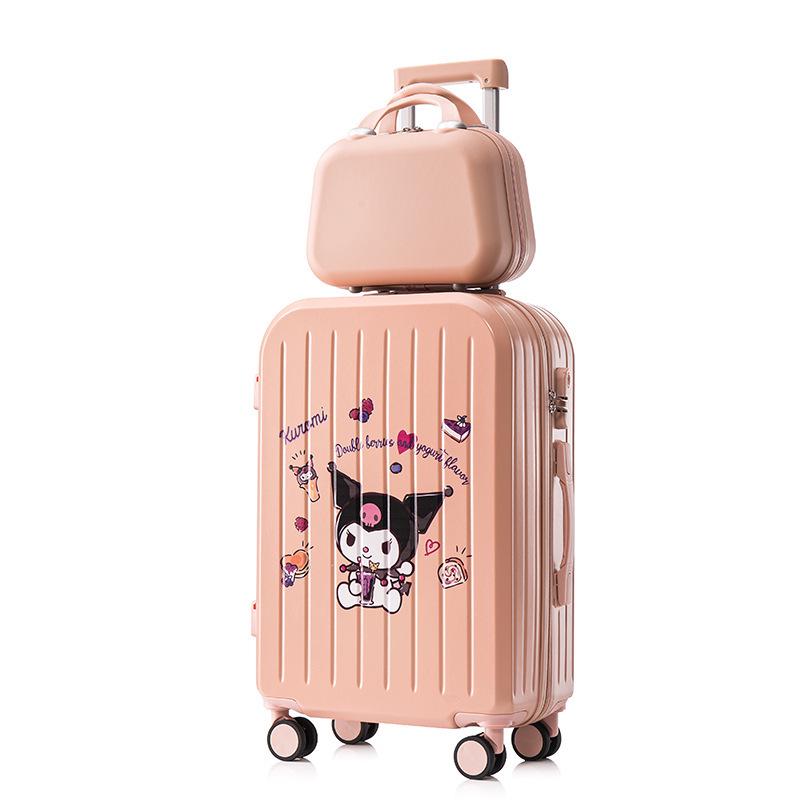 2025 New Cabin Size Luggage: Trolley Case with Combo Lock for Women, Men, and Kids