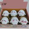 Stress Relief Gadgets Cartoon Steamed Bun Squeeze Toy with Steamer, Dough Fidget Ball Sensory Toy, Anti-Anxiety Hand Quiet