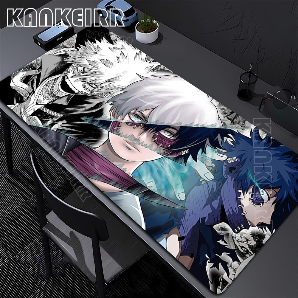 New Anime My Hero Academia Mousepad Hd Printing Computer Gamers Lock Edge NonSlip Mouse Pad Xxl Keyboard Pc AntiSlip Desk Mat