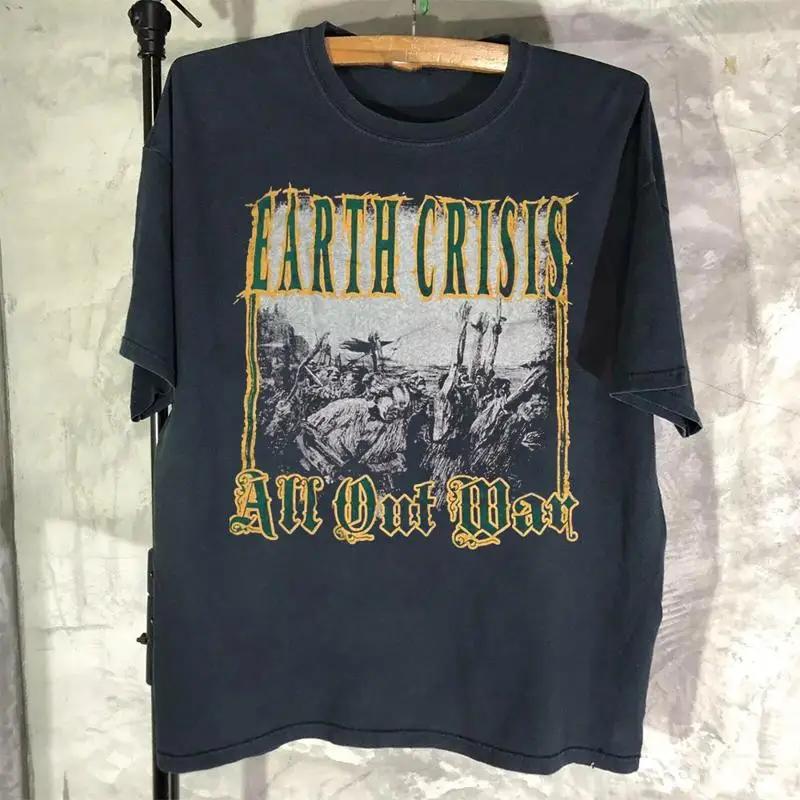New Popular Earth Crisis Black T Shirt Cotton Full Size He280