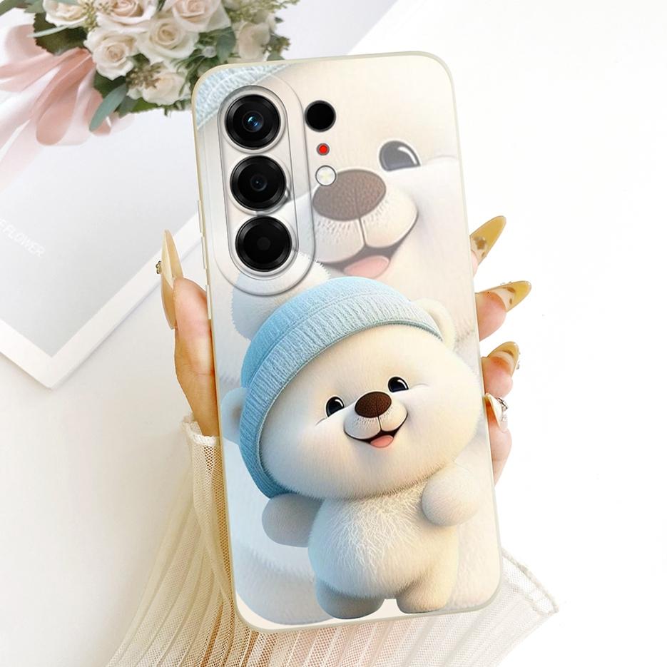 Чехол для Tecno Camon 50 4G CN5 Роскошный Цветочный Конфетный Расписной Чехол Мягкий ТПУ Чехол для Телефона Для Tecno Camon 50 Pro 4G CN5c Camon50 Сумки