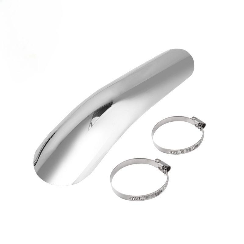 Cruiser Motorcycle Accessories Exhaust Heat Shield, Anti-Scald Cover Exhaust Pipe Protector For Motorcycle Engine Protection