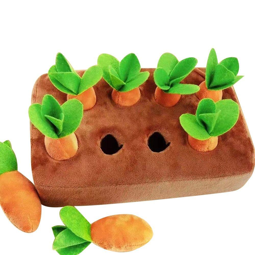 Коврик, тянущий редис, жевательная игрушка для домашних животных, плюшевые игрушки-морковки, детские развивающие игрушки для детей