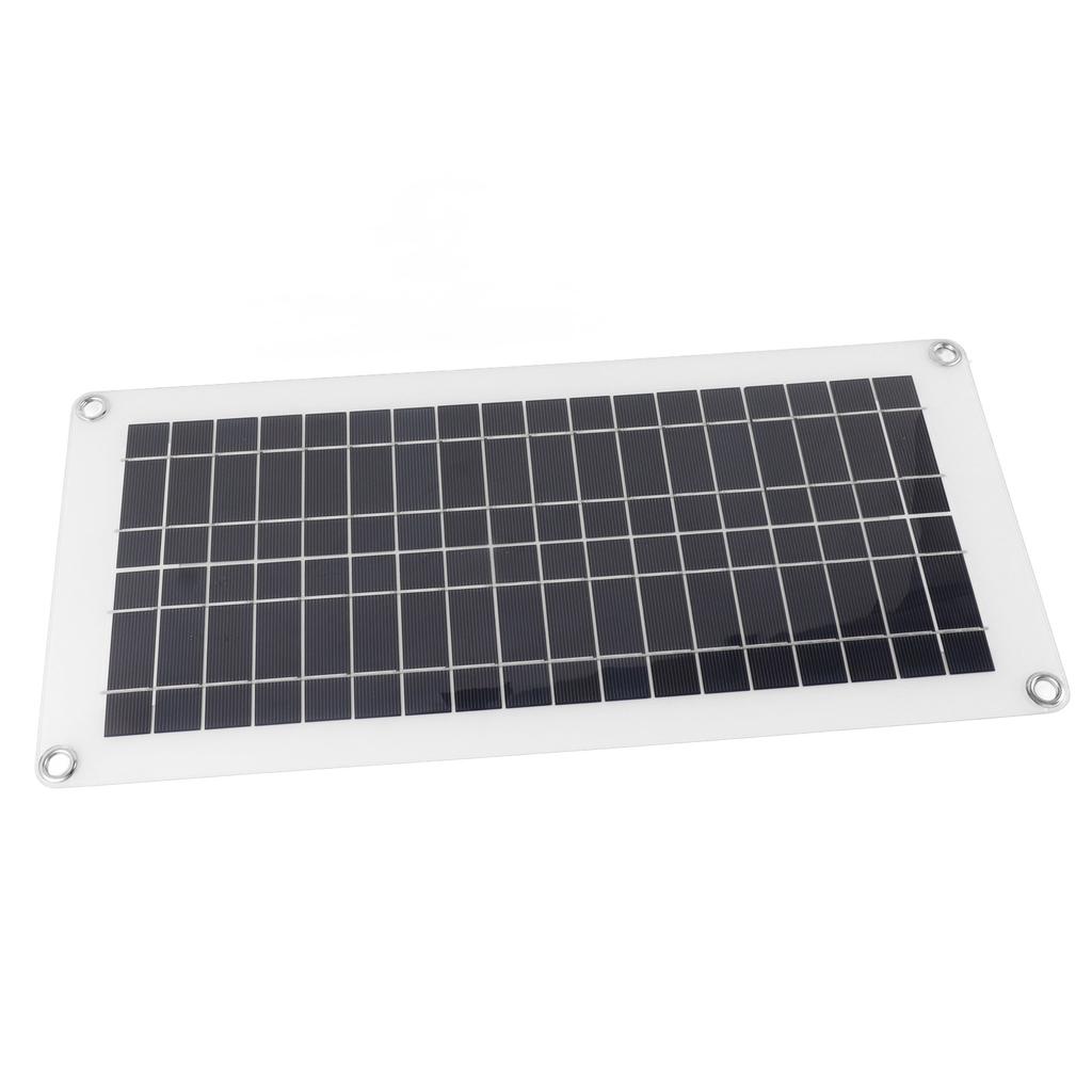 100A Solar Panels Set 40W Dual Female USB Ports IP65 Waterproof 5 In 1 Monocrystalline Silicon