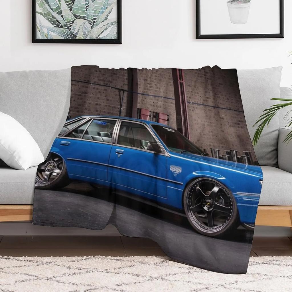 Tonys Holden VK Commodore Throw Blanket Breathable Lightweight Blanket for Adults Kids