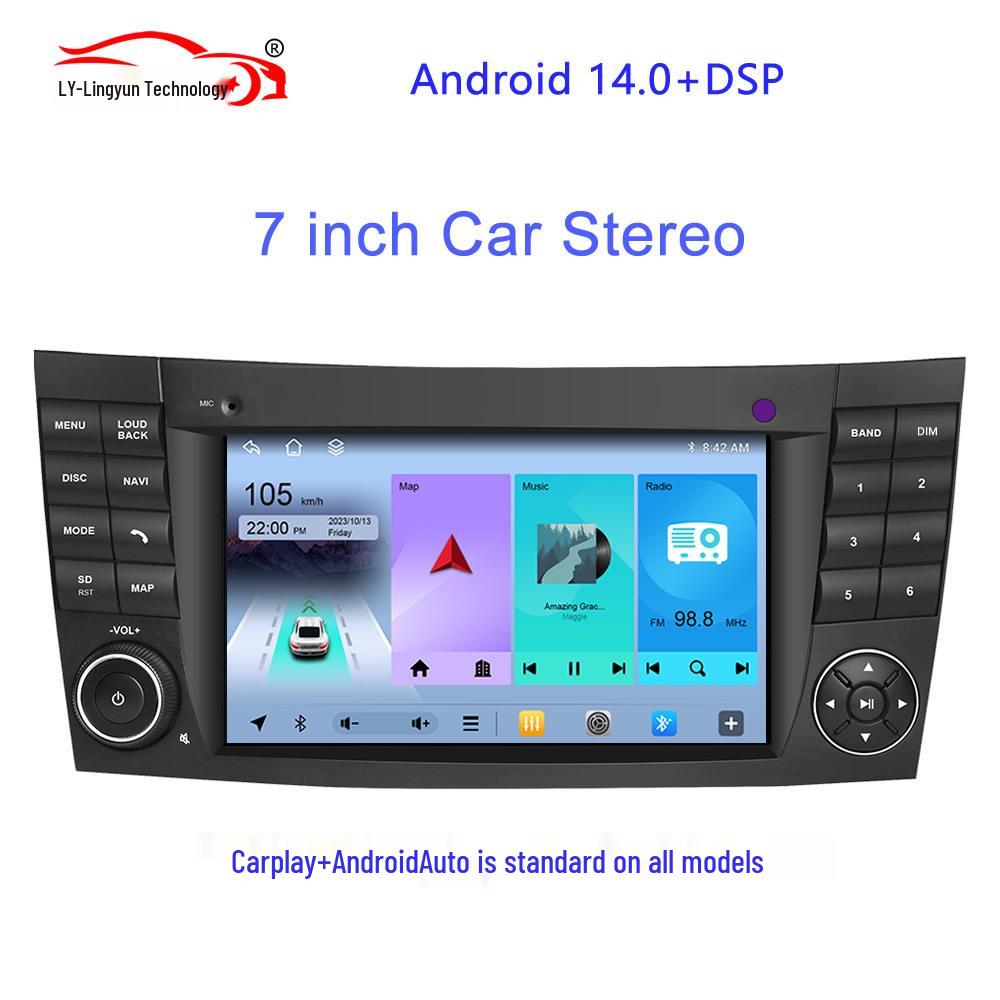 Android CarPlay GPS-навигатор для Mercedes W211 с большим экраном (Модели 02-09)