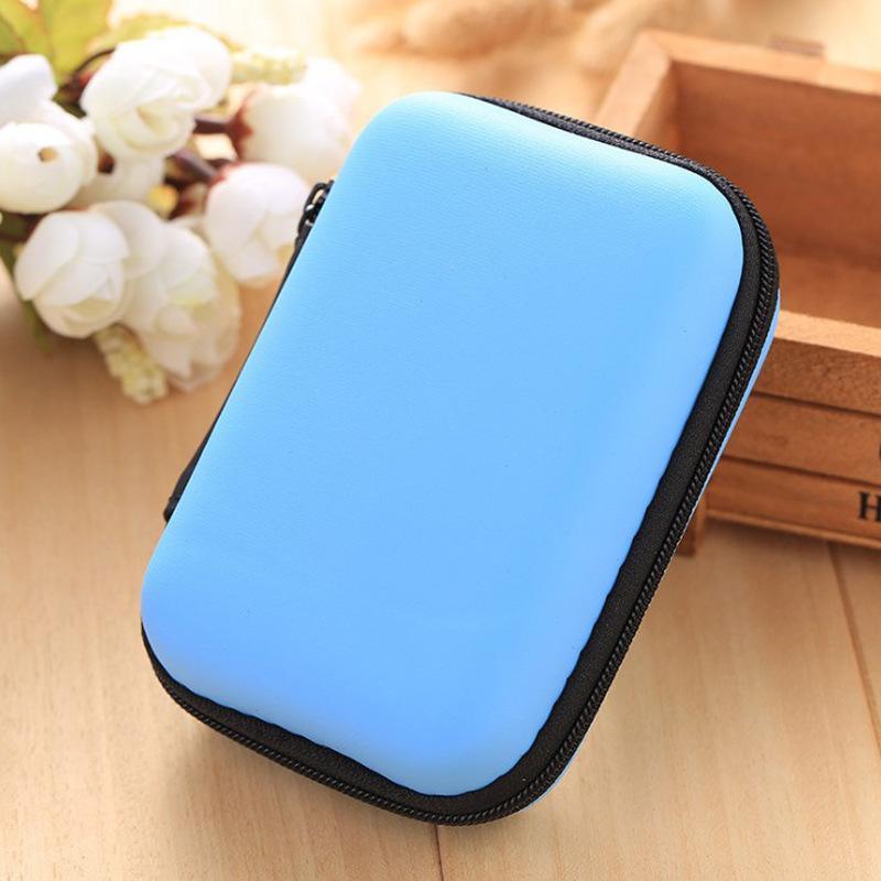 9,5*13,3 см коробка для наушников на молнии кабель для передачи данных зарядная линия кабель чехол для хранения сумка для женщин и девочек помады карты коробка для хранения монет