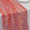 Mermaid Glitter Sequin Table Runner, Sparkly Tulle Tablecloth for Wedding Birthday Party Decoration