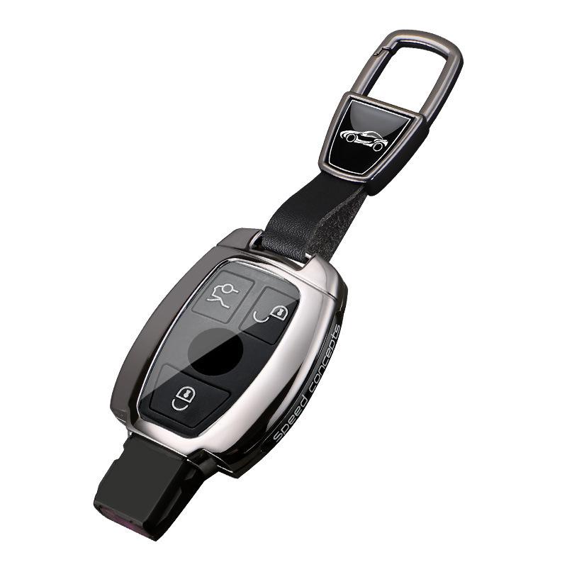 Чехол для ключа Mercedes-Benz для C200L, GLA, B200, CLA220, C180L (Старая модель), A180, GLC.