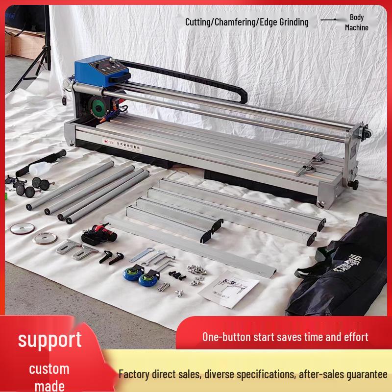 Fully Automatic 45° Tile Cutting and Beveling Machine