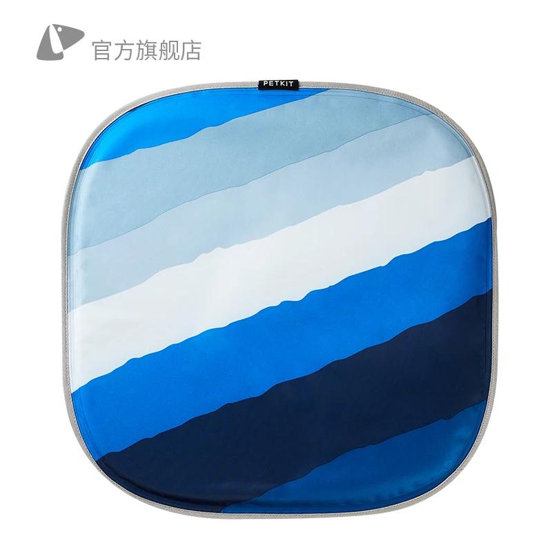 PETKIT Cooling Cushion Pet Summer Mat Dog Beds Mats Blue Pet Ice Gel Pad Cool Cold Silk Cooler Puppy Cat Bed