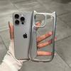 Luxury Plating Soft Silicone Cute Cat Ears Armor Bumper Case For iPhone 16 15 14 13 12 11 Pro Max Plus Shockproof Protective Cover