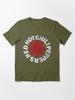 Red Black Hot Peppers Rock Band Graphic New Essential T-Shirt