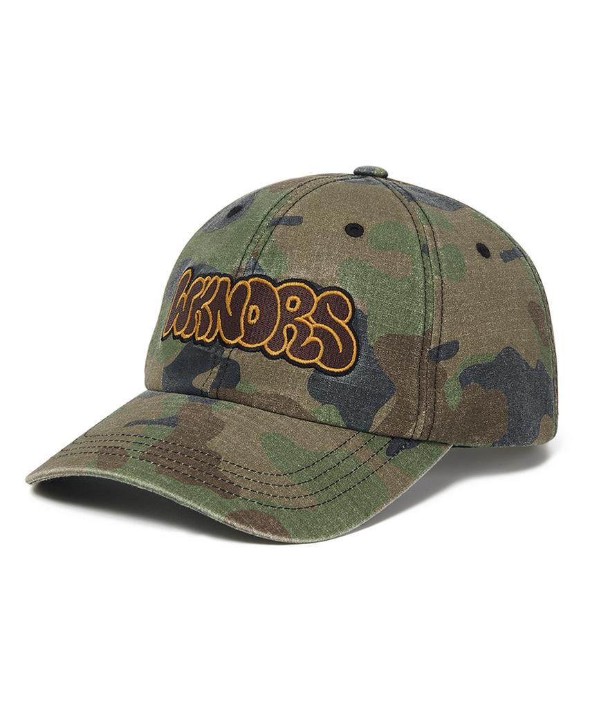 Кепка с логотипом WKNDRS в стиле граффити (Camo)
