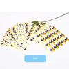 500 Pieces Waterproof LGBT Stickers Colorful Hearts Rainbow Flag Type B