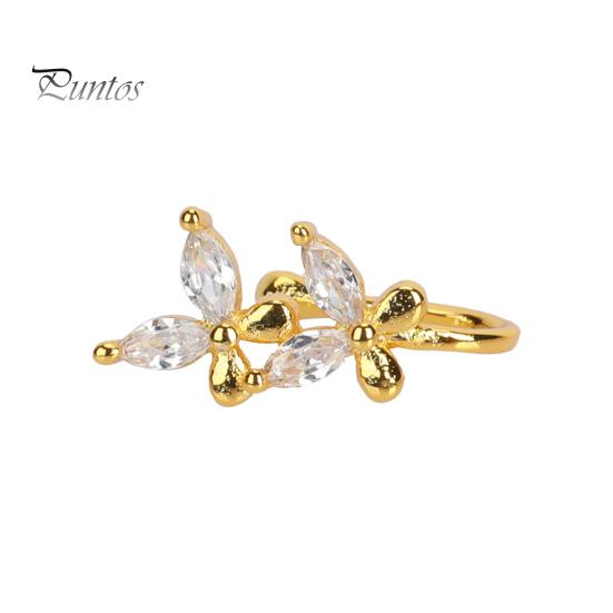 Медные клипсы для пирсинга носа в разных стилях с кубическим цирконием для модных людей