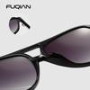 Retro Pilot Sunglasses Men Women Fashion Aviation Polarized Sun Glasses Unisex Vintage Gradient Color Outdoor Anti Glare Shades