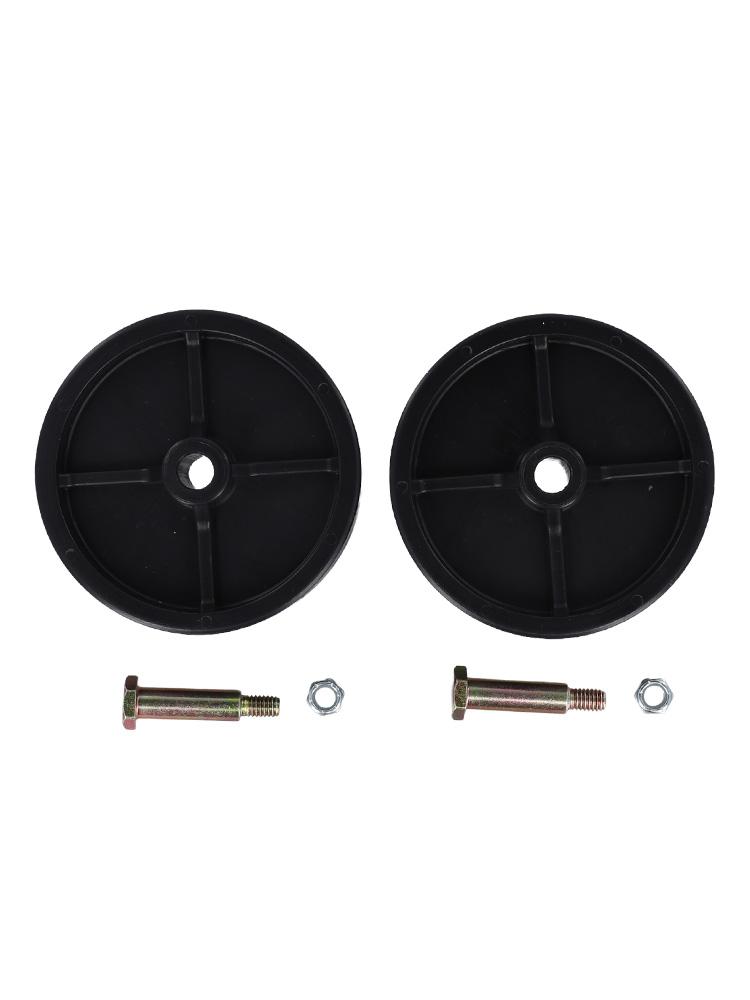 Deck Wheel and Hardware Set For for Troy and For Cadet Compatible with Various Models Including 1120337 7340973