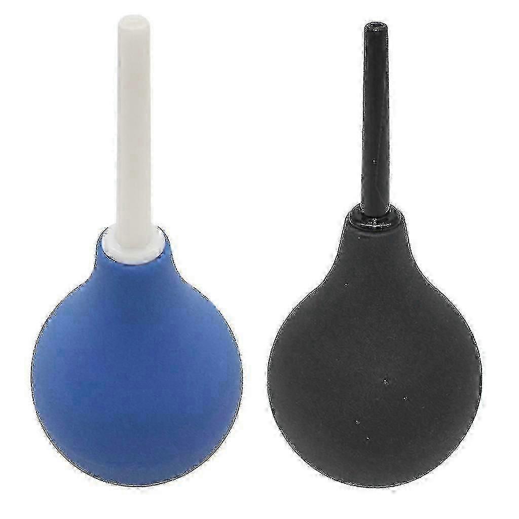 2 Pcs Enema Bulb Anal Douches Vaginal Douche Anal Cleaning Silicone Douche