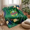 Rapid Wien FC Soft Flannel Fleece Blanket Lightweight Cozy Warm Throw Blanket For Sofa Bed Home Decor