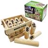 AiS To You Wooden Stick Game Equipment Set with Storage Case, Recreational, Family, Kids, Sports, Wooden Toy, Stick, Throwing, Play, Event