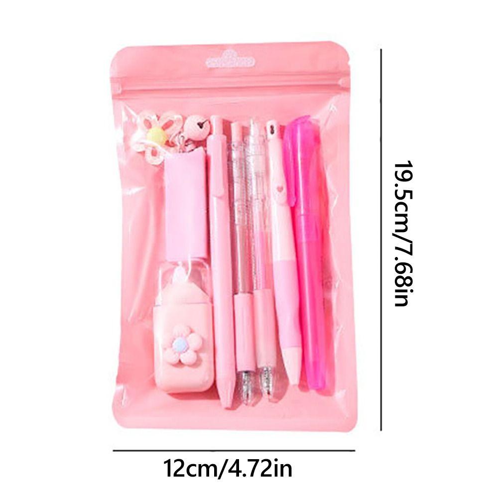 8-in-1 Gel Pen Macaron Color Highlighter INS Eraser  Students Gift