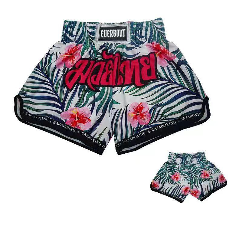 MMA Boxing Muay Thai Shorts Men Women Kids Training Fight Gear Gym Combat Sports Pants