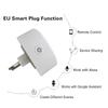 Бразильское приложение Tuya Wi-Fi Smart Socket Голосовое управление Поддержка Google Home Alexa Plug Timing Power Monitor Розетка Бытовая техника