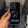 Star Trek Ships Logo Phone Case Transparent For Iphone 15 17 Pro Max 16 14 Pro 11 12 Pro 13 X XR XS SE Back Cover