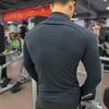 Men's Gym Tights Jacket Running Training Elastic Outerwear Outdoor Cycling Sweatshirt Dry Fit Breathable Compression Tops