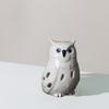 Creative Incense Burner Ceramic Owl Statue Tabletop Ornament Essential Oil Furnace  Party
