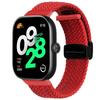 Эластичный плетеный магнитный ремешок для часов Redmi Watch 4, регулируемый тканый нейлоновый браслет-браслет для Xiaomi Mi Band 8 Pro
