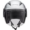 MARUSHIN Motorcycle Helmet Semi-Jet M-520XL Silver XL Size (61~62CM)