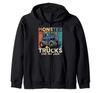 Monster Trucks Are My Jam Vintage 70s Monster Driving Truck Zip Hoodie