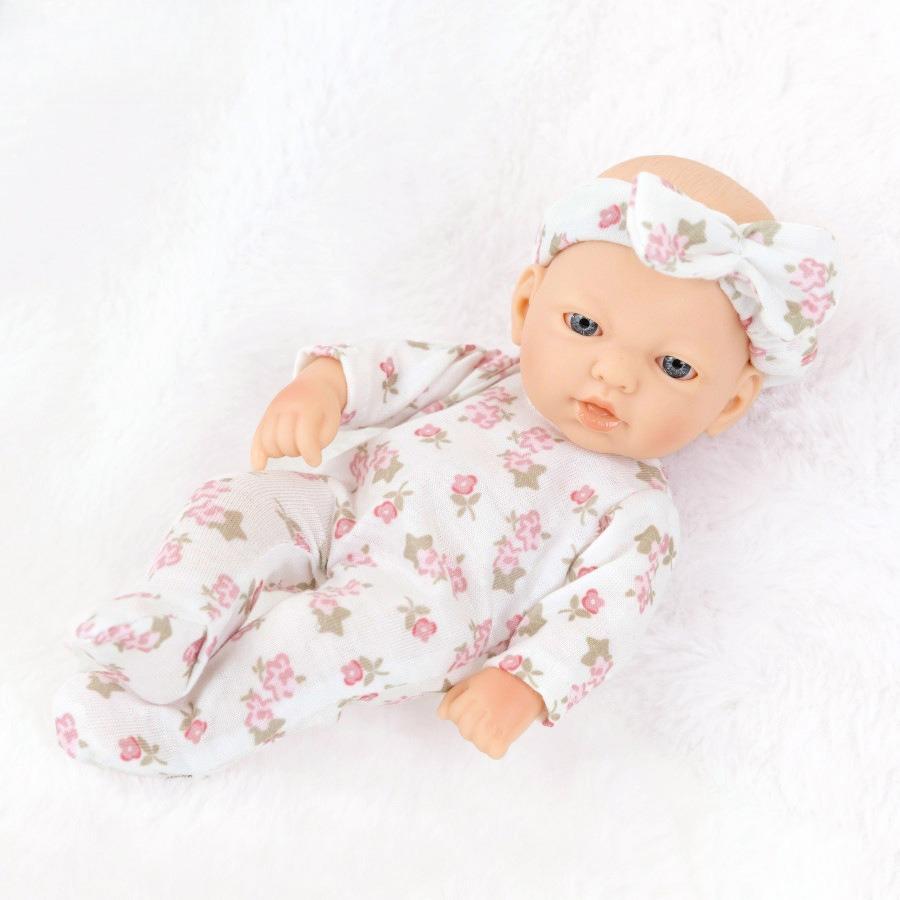 7 Inch Reborn Baby Doll Soft Silicone Realistic Newborn Vinyl Toy for Kids Gift