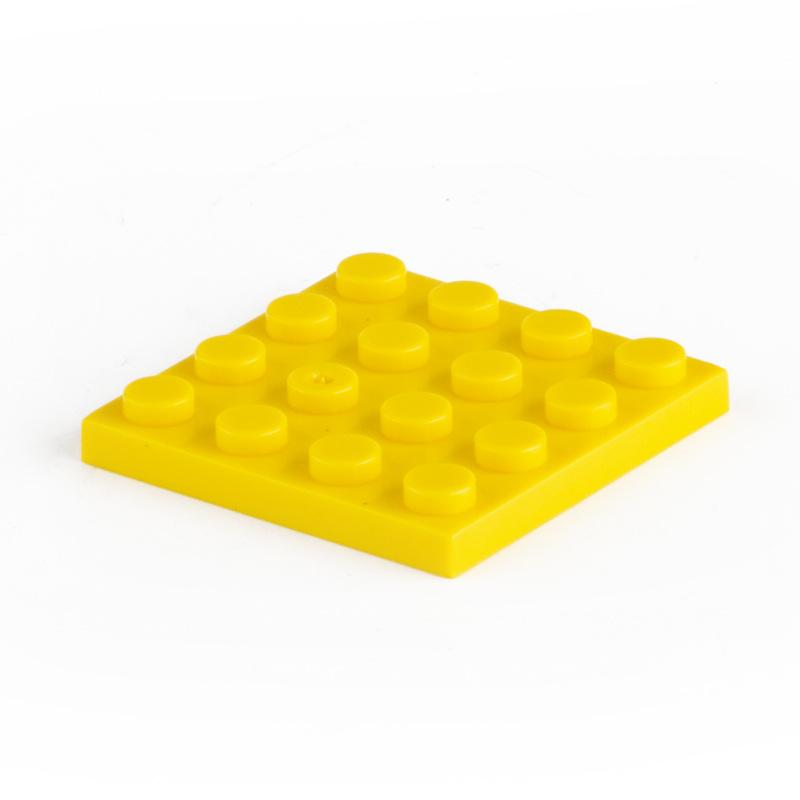 Нетоксичные 20 шт./лот Moc Тонкие Строительные Блоки 3031 Пластины-Кирпичики 4x4 Точки Образовательные Классические Креативные Размер Совместимый с 3031 Игрушки Для Ki