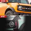 Для 20212024 2024+ Ford Bronco 2/4 двери передний угол край кузова броня автомобиля внешние аксессуары детали