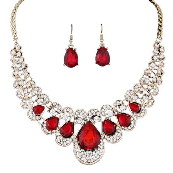 2 шт./компл. преувеличенные благородные красивые серьги-колье, многоцветные капли воды, подвеска из искусственного камня, серьги, ювелирные аксессуары