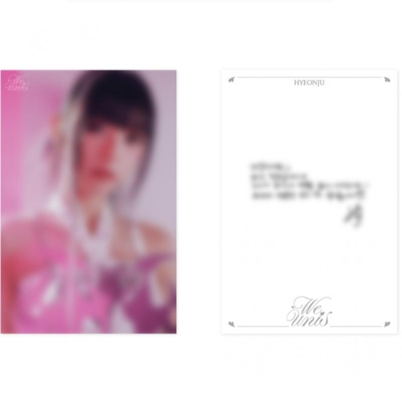 Unis 02 Postcard Set Unis 1st Mini Album Pop Up Official Md