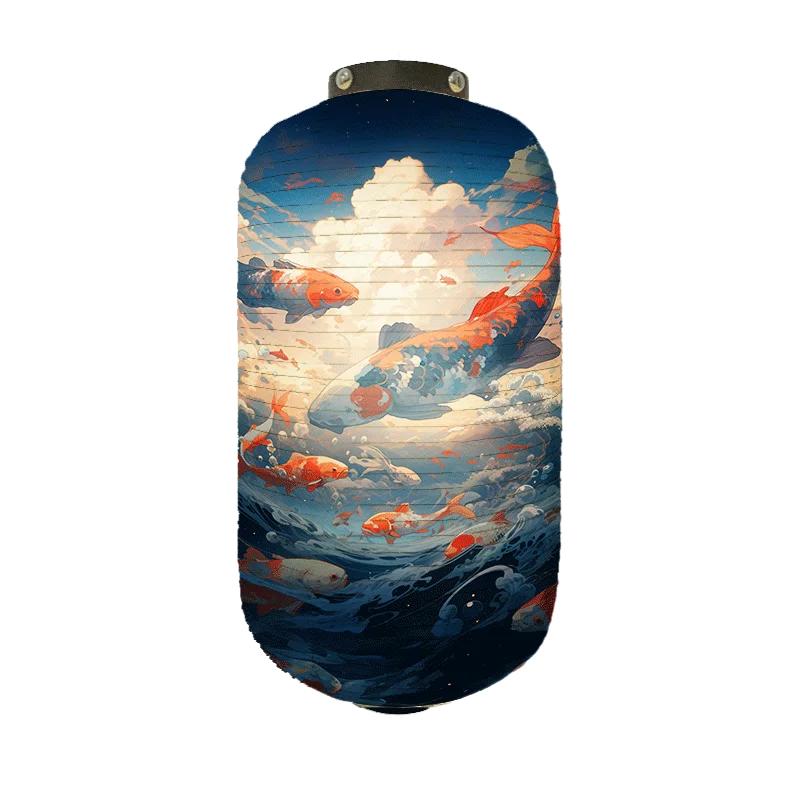 Japanese Lanterns Paper Waterproof Long Restaurant Bar Hotel Festival Decoration Wedding Birthday Home Party Supplies Lanterns