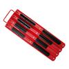 MichaelPro Portable Socket Organizer Tray with Premium Red Steel Rails for and Drive Rack for Easy Organization 80-Piece 1/4", 3/8", 1/2" Sockets,