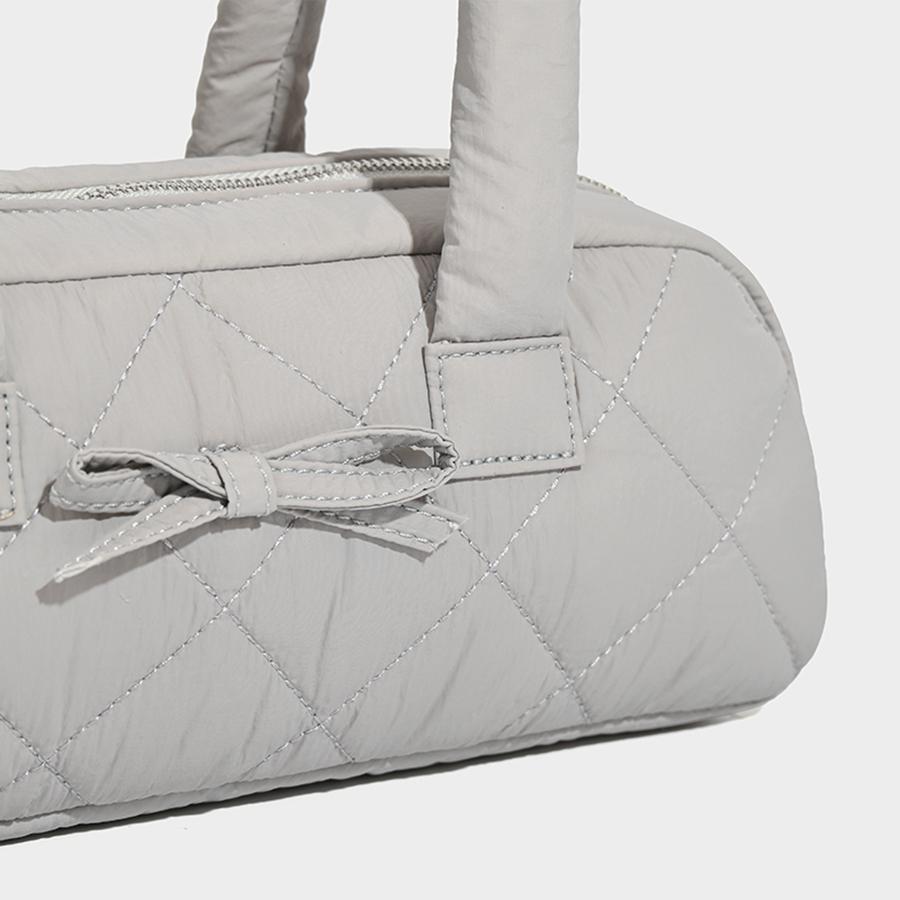 Женская стеганая сумка-тоут большой вместимости, зимняя теплая, легкая, с пуховой подкладкой из хлопка, клетчатая, сумки через плечо, подмышечные сумки, объемная сумка