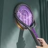 Electric Fly Swatter Rechargeable Handheld Fly Zappers Electric Trapper Tool Indoor Outdoor for Camping Apartment Garden Picnic