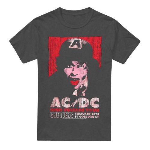 AC/DC Unisex Adult High Voltage Live 1975 T-Shirt